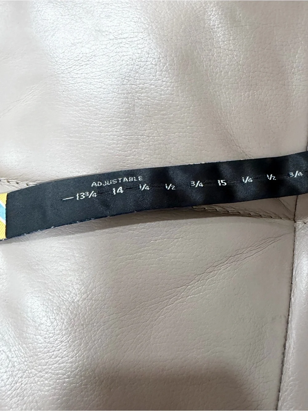 The Tie Bar Blue Medallion Silk Bow Tie Yellow Stripe Accent Preppy Classic